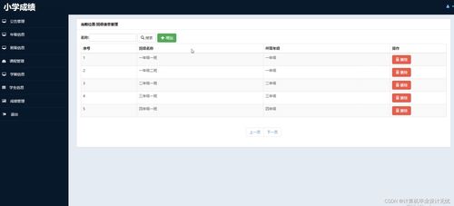 小學成績管理系統 基于Android與Spring Boot的多平臺集成方案